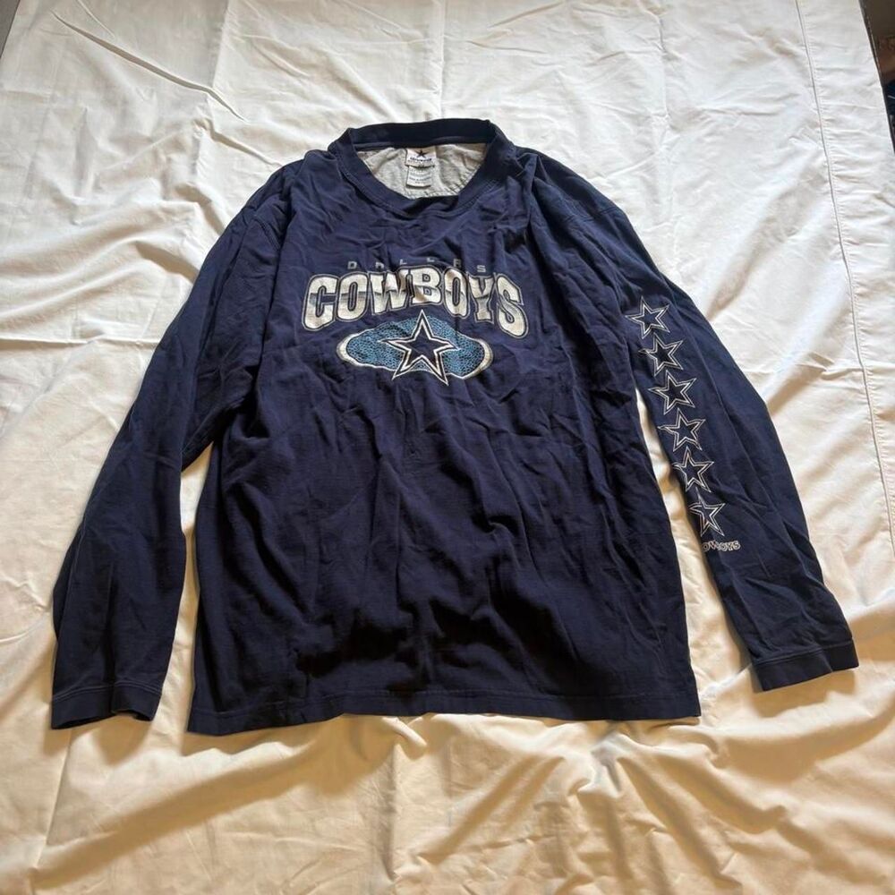Nfl Men's Navy and Blue Sweatshirt